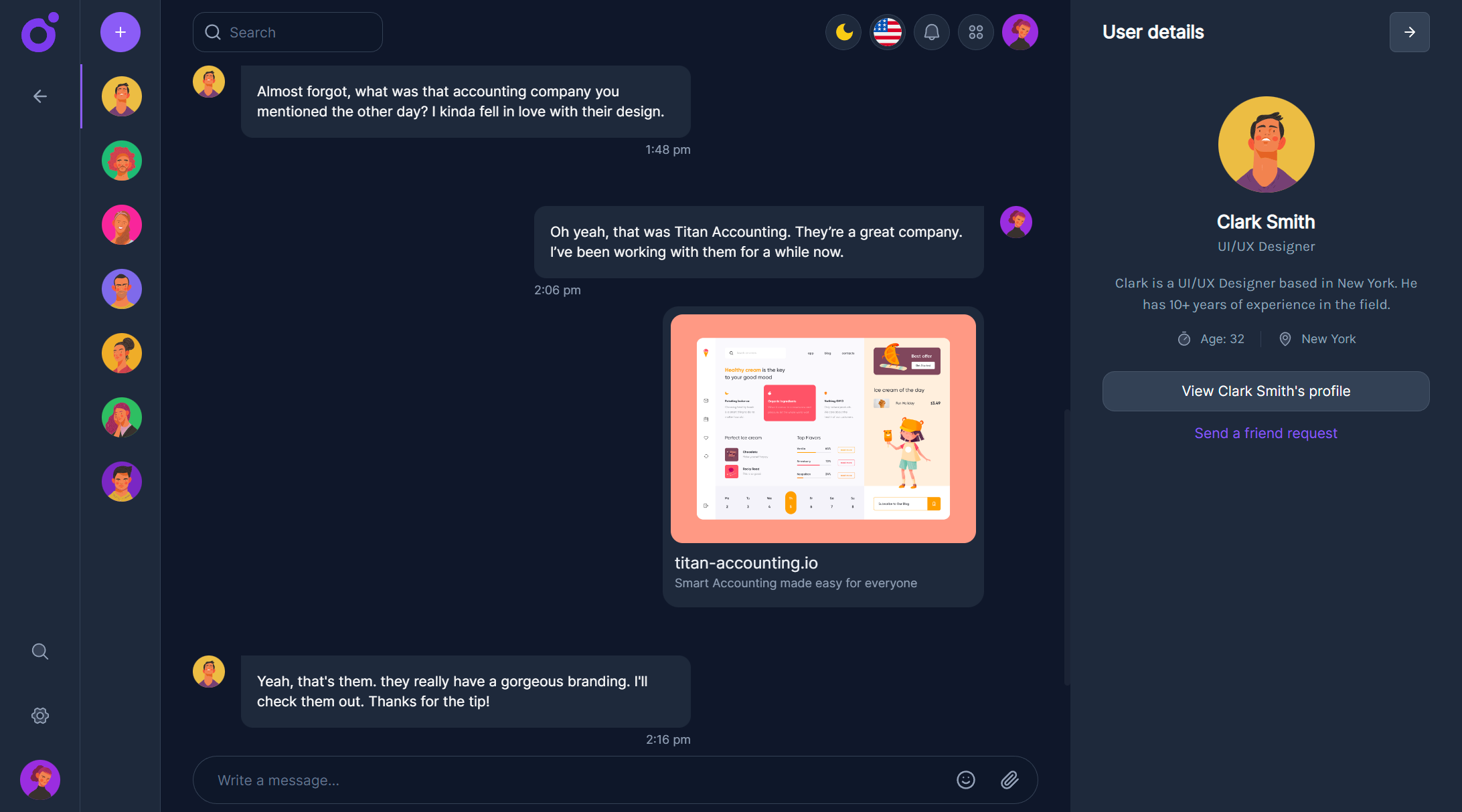Tairo - Messaging app